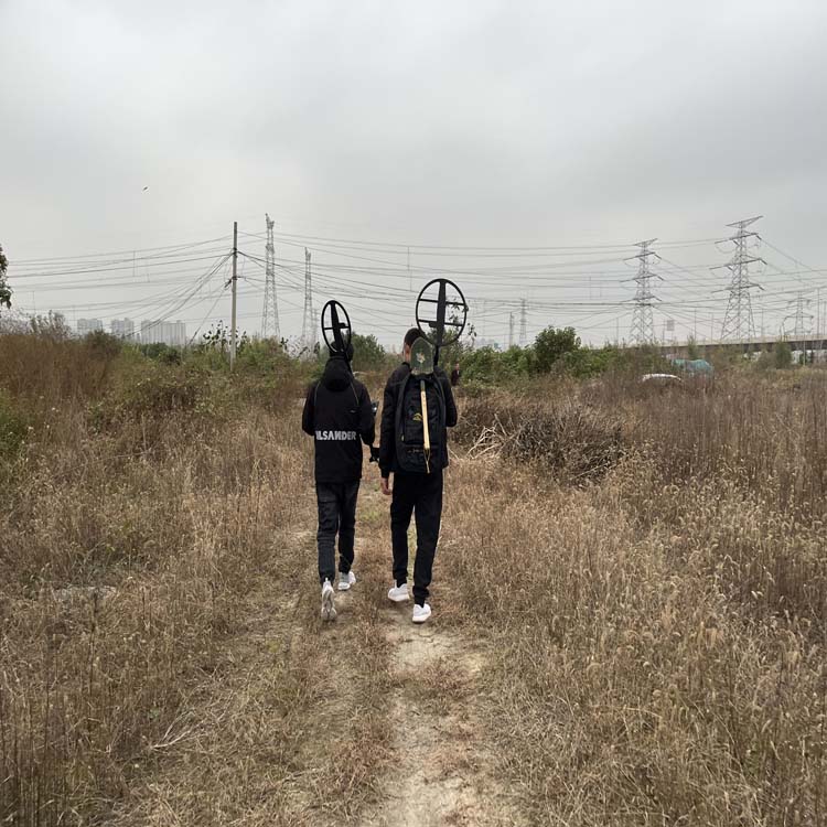 烏克蘭高斯MD進口地下金屬探測器金銀探寶器戶外探測測試